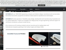 Tablet Screenshot of datamedsrl.com